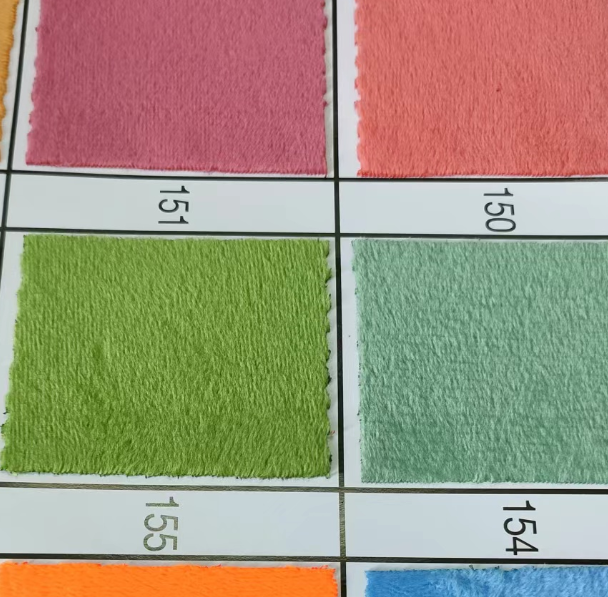 Most commonly used fabrics for MPW cover - Crystal ultra soft velvet
