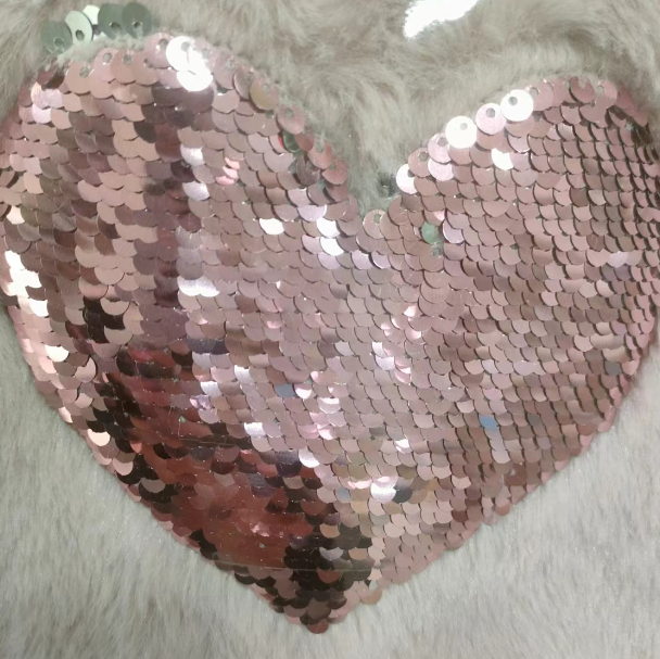HWB-B-FF-110 Fish Scale Sequin Hot Water Bottle Cover