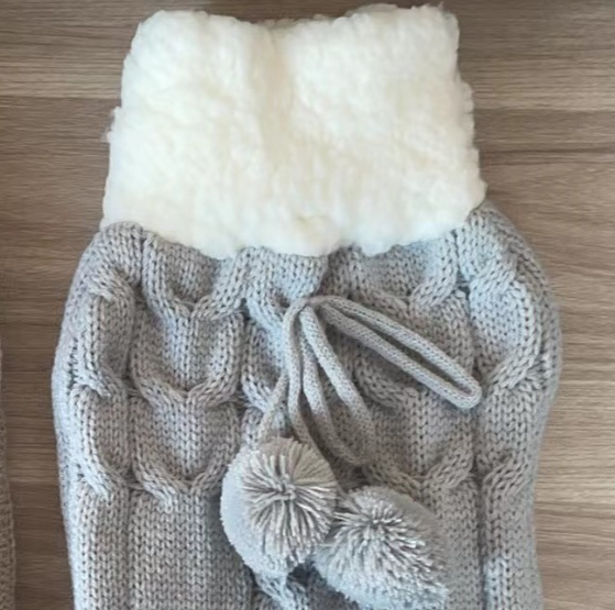 HWB-B-K-103 The Textured Hot Water Bottle Cover