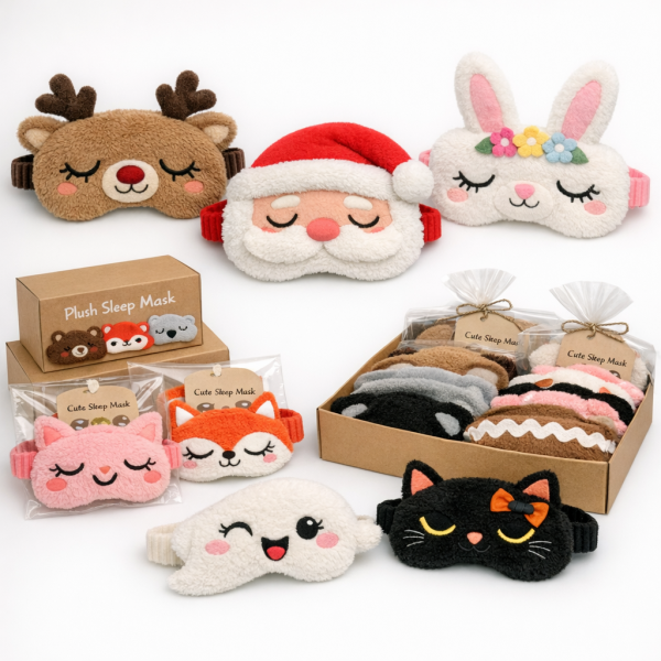Cuddly Plush Eye Mask