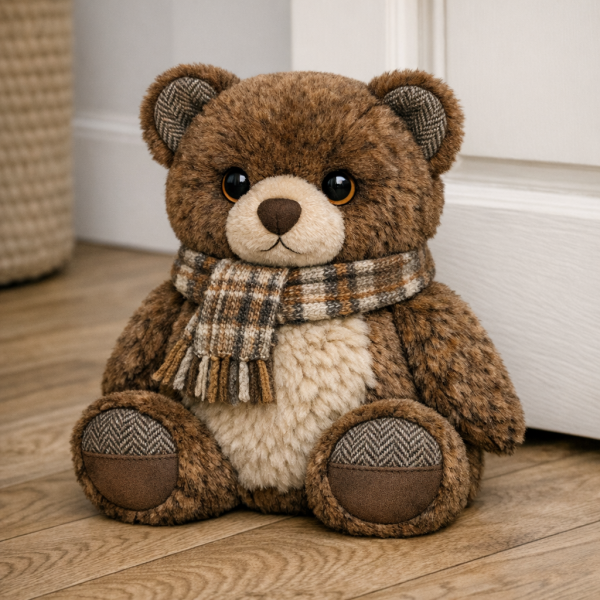 泰迪熊玩具门挡