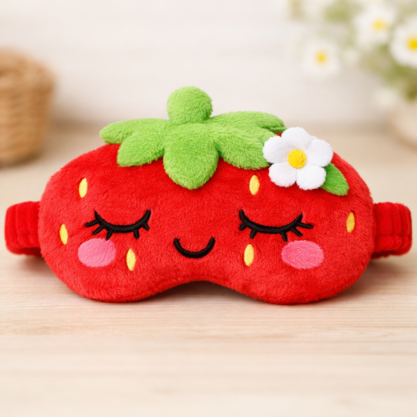 草莓主题儿童眼罩