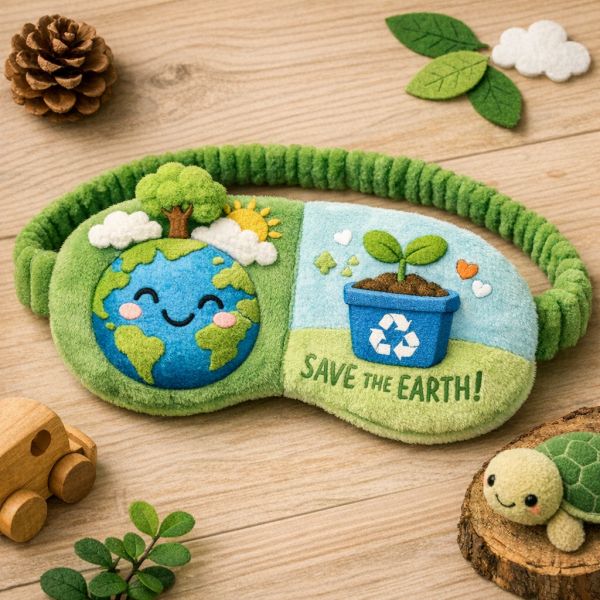 保护地球主题眼罩