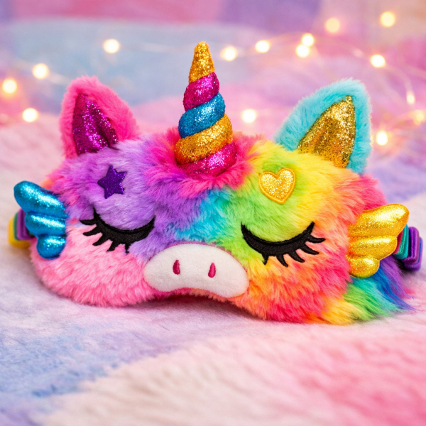 独角兽造型儿童眼罩