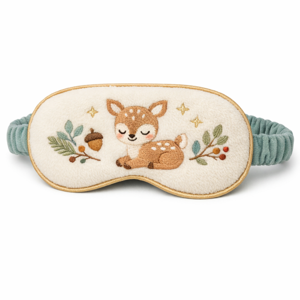 法国儿童环保主题毛绒眼罩